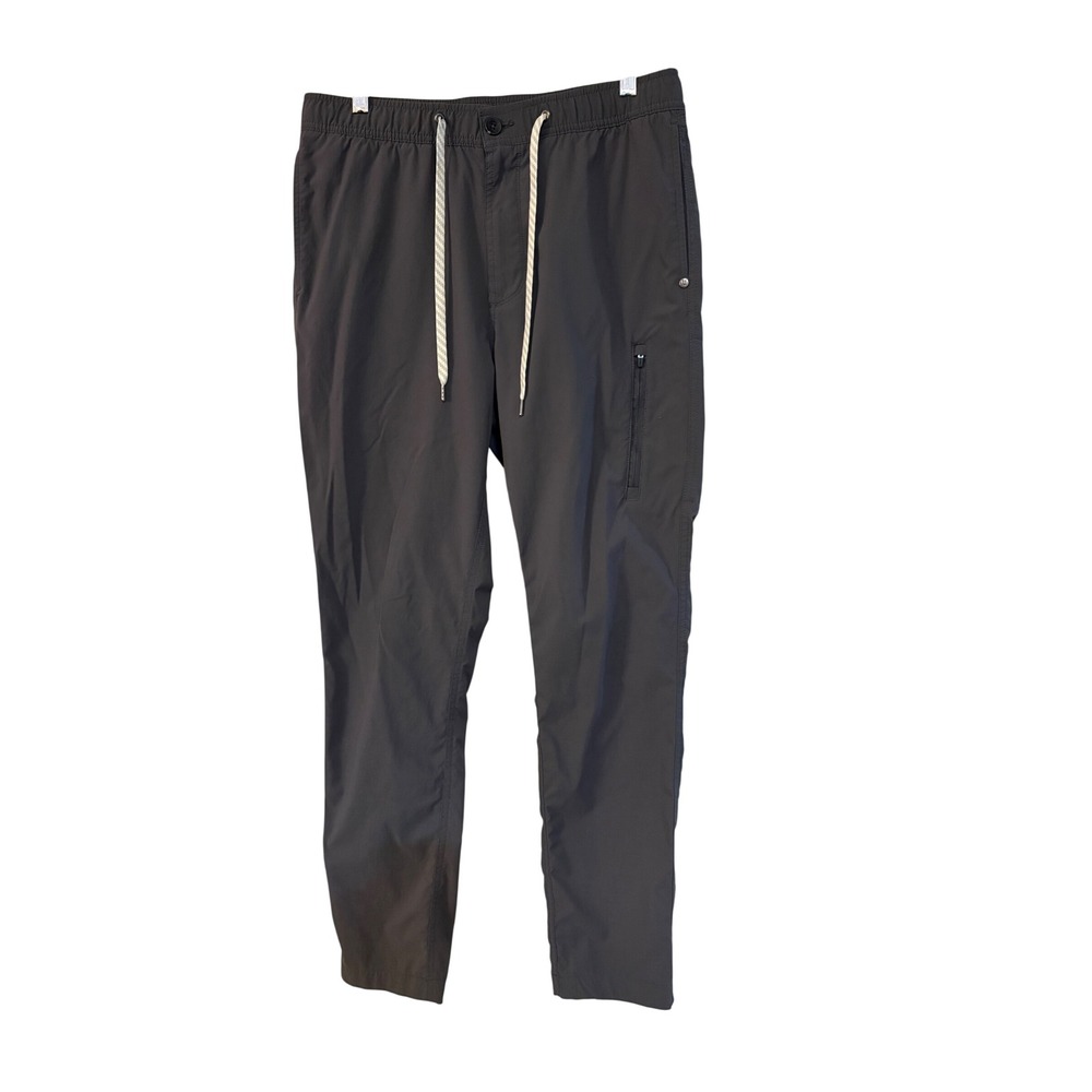 Vuori Ripstop Climber Pants Charcoal Gray Mens L Gorpcare Hiking Streetwear V422